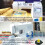 New brothread 80 Spools Janome Colours Polyester Machine Embroidery Thread Kit 500M Each Spool - NewColours Assortment 6