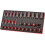 Britool Hallmark 32pc Standard & Deep Impact Socket Set (12-Point) 7-22mm - 3/8" Drive MSDPBSET32 1