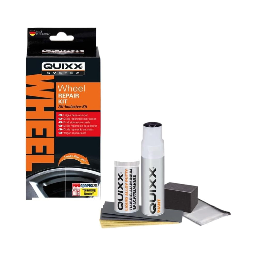 Quixx 20446 Wheel Repair Kit, M Silver 4028778004651