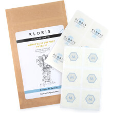 KLORIS Menopause Patches - Natural Support for Hot Flashes, Sleep, Night Sweats, Cramps & Mood - with Gotu Kola & More