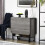 Homcom HOMCOM Mobile Drop Leaf Table, Folding Dining Table with 6 Wheels & Storage Shelf for Small Spaces, Kitchen, Dining Room, Grey 8