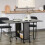 Homcom HOMCOM Mobile Drop Leaf Table, Folding Dining Table with 6 Wheels & Storage Shelf for Small Spaces, Kitchen, Dining Room, Grey 2