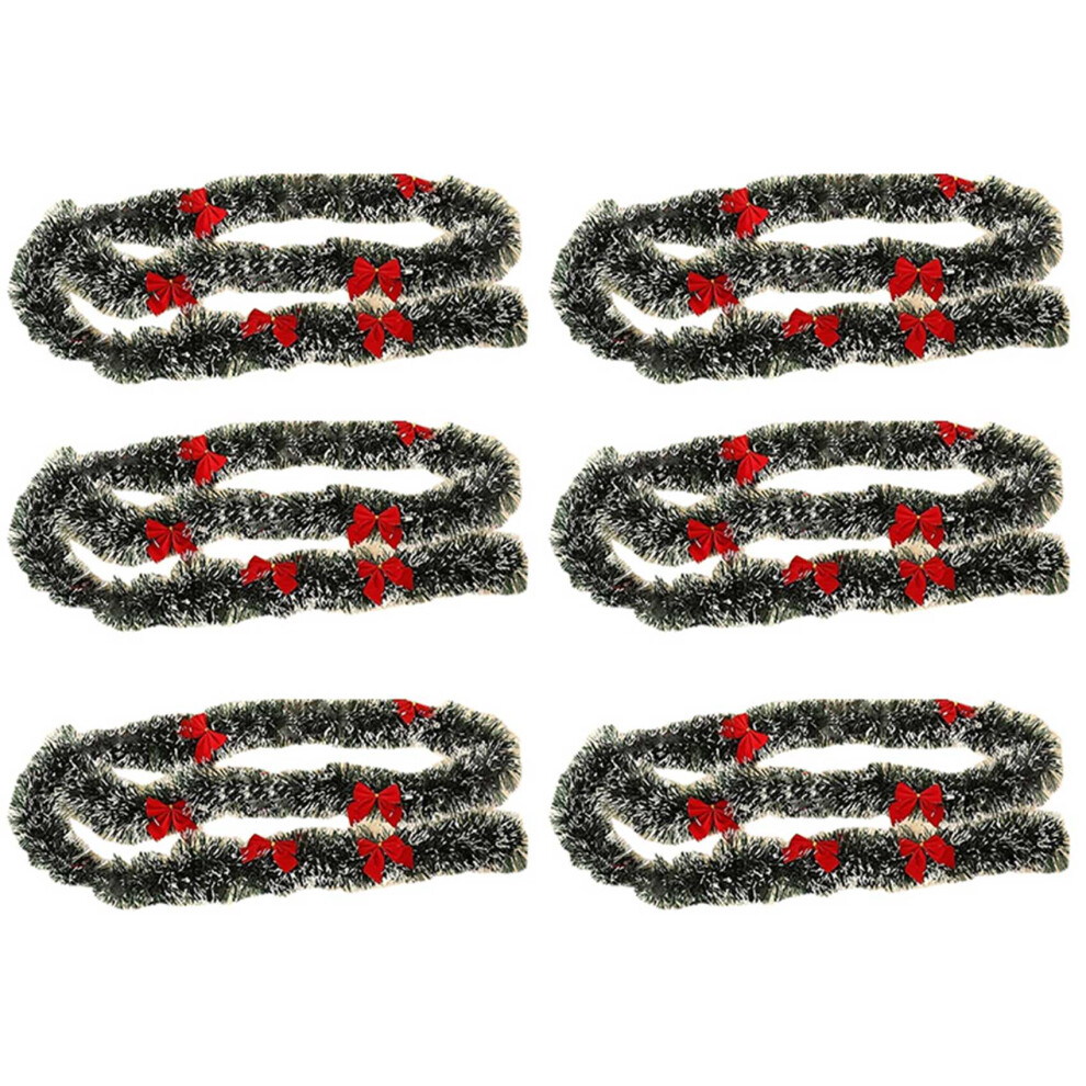 6X 2M Christmas Eve Decoration Bar Tops Ribbon Gar 4851325110983
