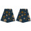 2pcs 6 Yards African Polyester Wax Prints Fabric f 1