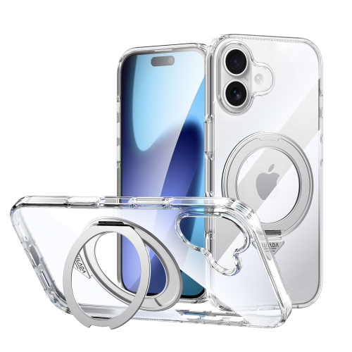 Clear Case with MagSafe for iPhone 17 Built in Kickstand