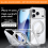 Clear Case with MagSafe for iPhone 17 Built in Kickstand 7