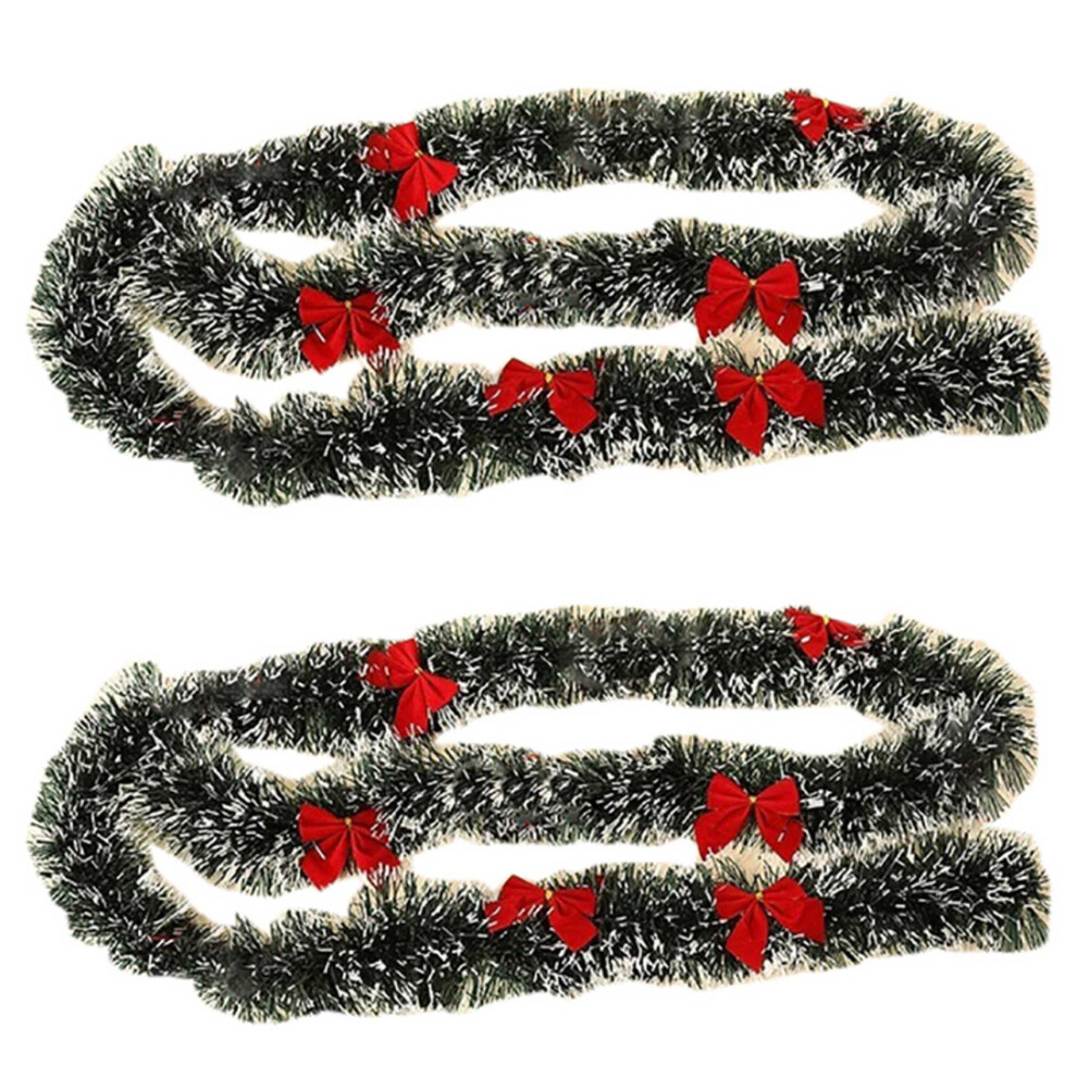 2Pcs 2M Christmas Eve Decoration Bar Tops Ribbon G 4851325113304