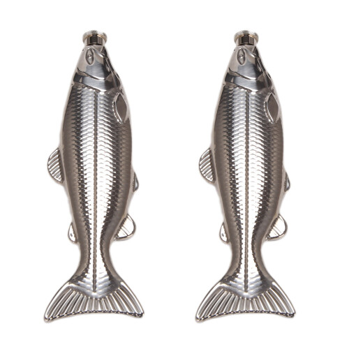 2 Set Fish-Shape Hip Flask 5Oz Bottle Mini Pocket 1