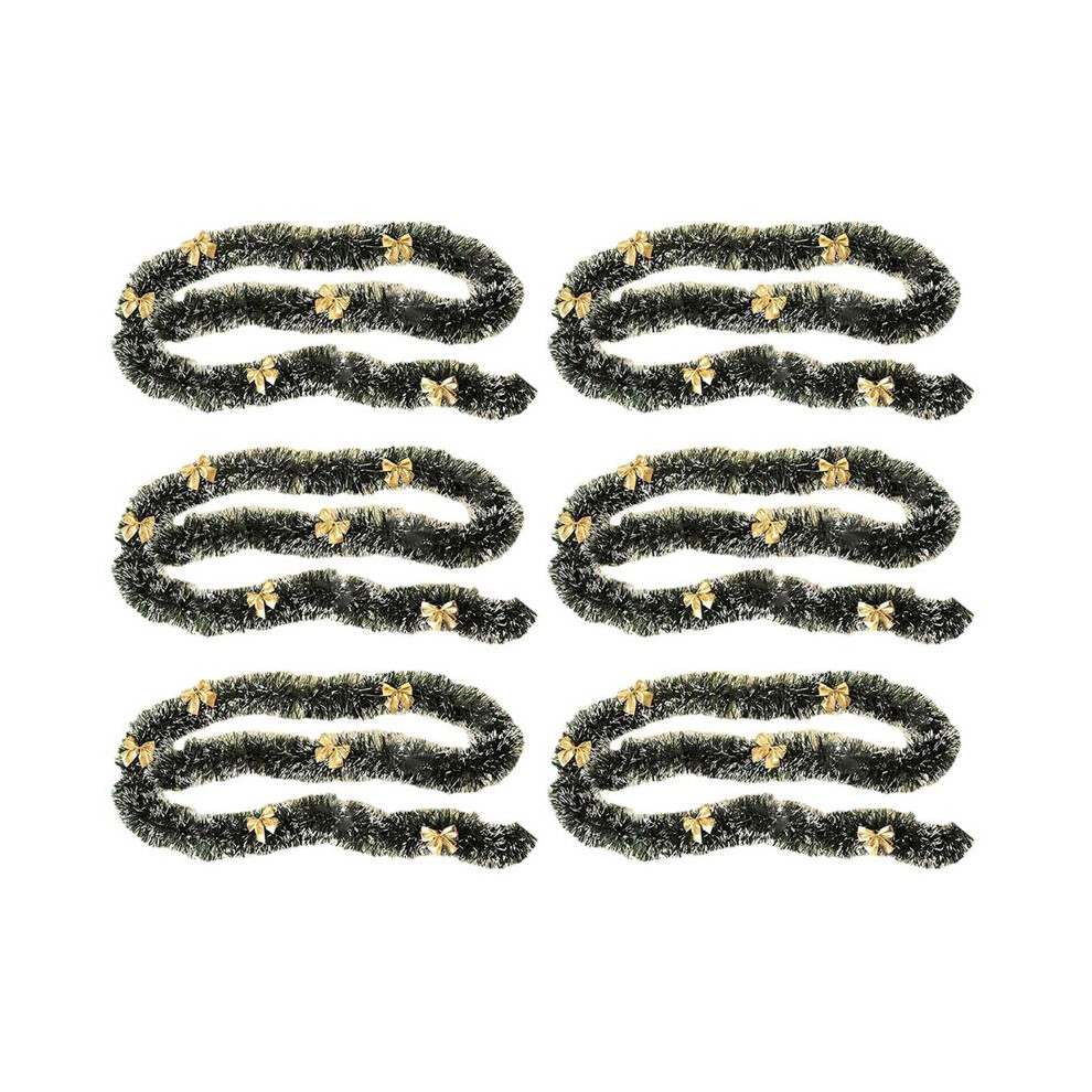 6Pcs 2M Christmas Eve Decoration Bar Tops Ribbon G 4851325111997