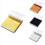 800Pcs Imitation Gold Silver Copper Foil Papers Le 5