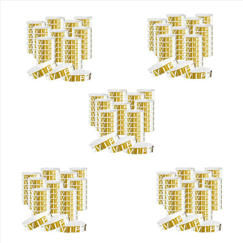 2500 Pcs VIP Wristbands Event Bracelets Personaliz 1