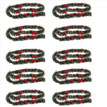 10pcs 2M Christmas Eve Decoration Bar Tops Ribbon