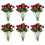 60 Pcs Latex Real Touch Rose Decor Silk Flowers Fl 1