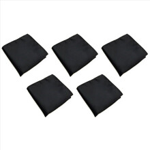 5X Men's Pocket Hanky Plain Color Wedding Party Sq