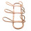 3X Rattan Wall Hooks Kids Garments Organizer Rack 6