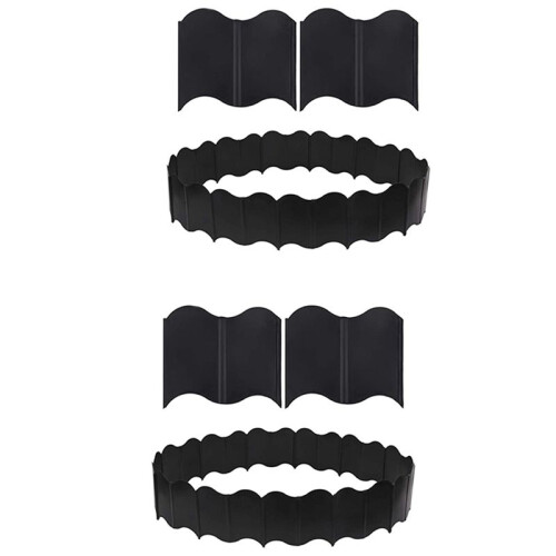 Garden Lawn Edging - 40 Pack Landscape Border Flex 2