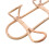 5X Large Rattan Wall Hooks Clothes Hat Hanging Hoo 9