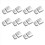 10X ABS Chrome Electronic Hand Brake P Button Deco 1