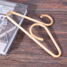 10X Rattan Clothes Hanger Style Kids Garments Orga