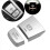 10X ABS Chrome Electronic Hand Brake P Button Deco 4