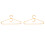 2X Rattan Clothes Hanger Style,Garments Organizer, 2