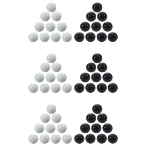 60 Pcs Marbles 16mm Glass Knicker Balls Decoration