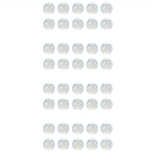 40 Pcs Marbles 16mm Glass Knicker Balls Decoration