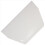 20 Pcs 19 cm x 12.5cm Flat White Plastic Cake Deco 6