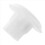 1000 Pcs Decor 5 mm White Plastic Hole Drilling Co 5