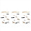 3X Crib Mobile Airplanes & Cloud Nursery Decoratio 1