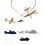 3X Crib Mobile Airplanes & Cloud Nursery Decoratio 3