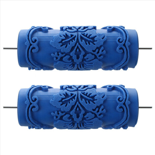 2X Paint Roller with Decorative Motifs for Machine 1