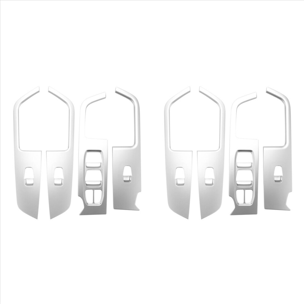 8X For Ix25 Chrome Inner Door Armrest Window Switc Silver 4851770239307