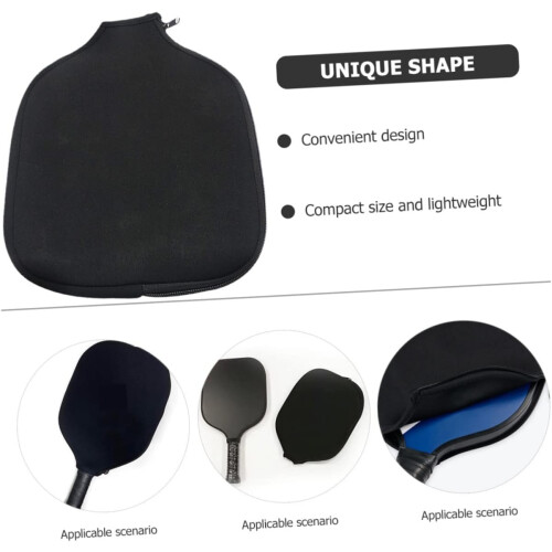 Multi-Function Racket Protective Cover Lightweight Sleeve Scratch and Impact Resistant Beach and Indoor Play Fits Rackets 2