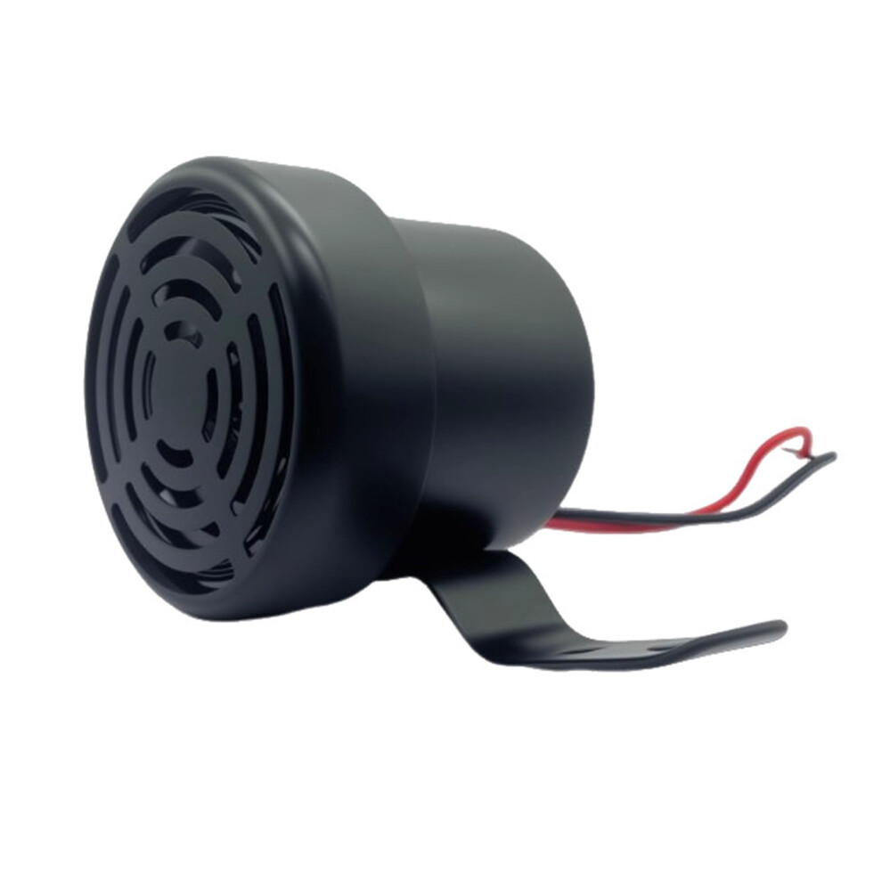 12V To 80V Dog Bark Sound Horn For Motorcycle And Truck, 12V-80V Compatible Vehicle Alarm, Metal Construction 9354506565374
