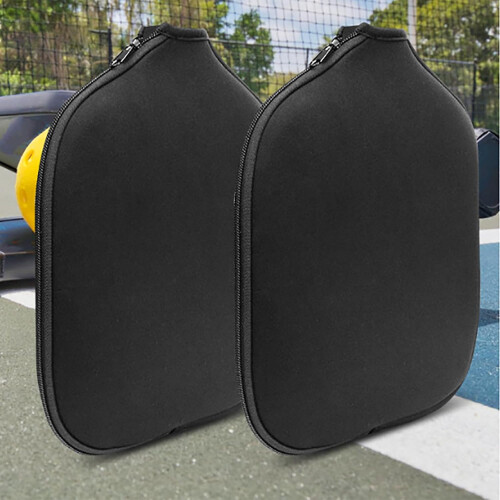Paddle Case Racket Sleeve For Table Tennis Rackets, Protective Racket Case, Black 2