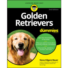 Golden Retrievers For Dummies by Nona K. Bauer Paperback Book