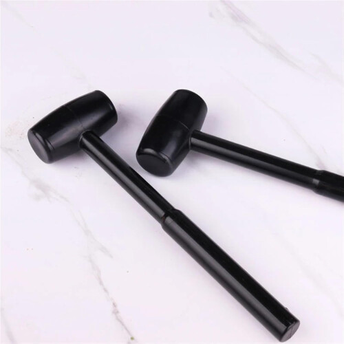 Rubber Mallet Soft Rubber Head Non-Slip Grip Handle For Construction Versatile Tool 2