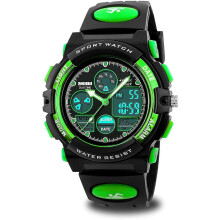 (As show, One size) Kids Digital Sport Watch, Boys Girls Waterproof Sports Outdoor Watches Children Casual Electronic Analog Quartz Wrist Watches With