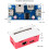 Ethernet/USB HUB Box For Raspberry Pi Zero 2W/2WH/Zero W/Zero WH/Zero, ABS Case, 1x RJ45 Ethernet, 3x USB 2.0/1.1 Ports 5