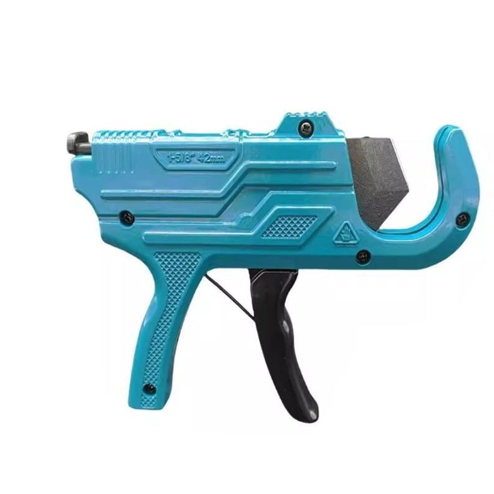 Heavy-Duty Pvc Pipe Pistol Cutter Blue For Pex Pvc Ppr Ratchet Pipe Cutter Up To 1-5/8 In 9393856661831