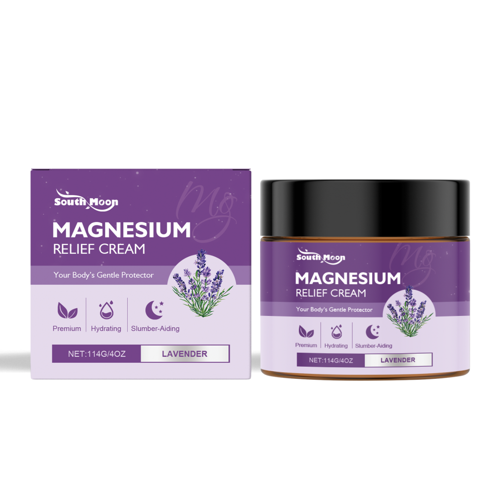Cream Body Magnesium Relief 114G Moisturizing Soothing Massage Lotion For Sleep Relaxation