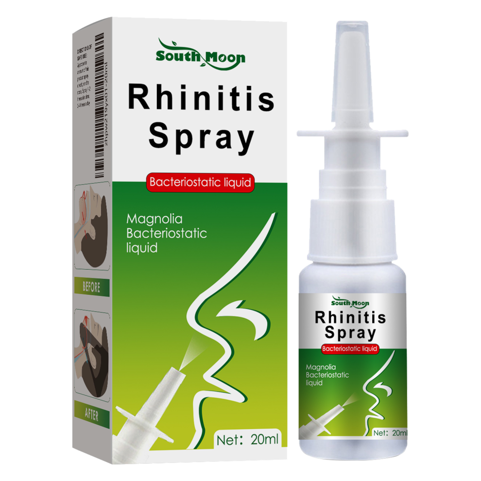 Rhinitis Spray 20ml Natural Nasal Spray Gentle Cleansing Soothing Discomfort