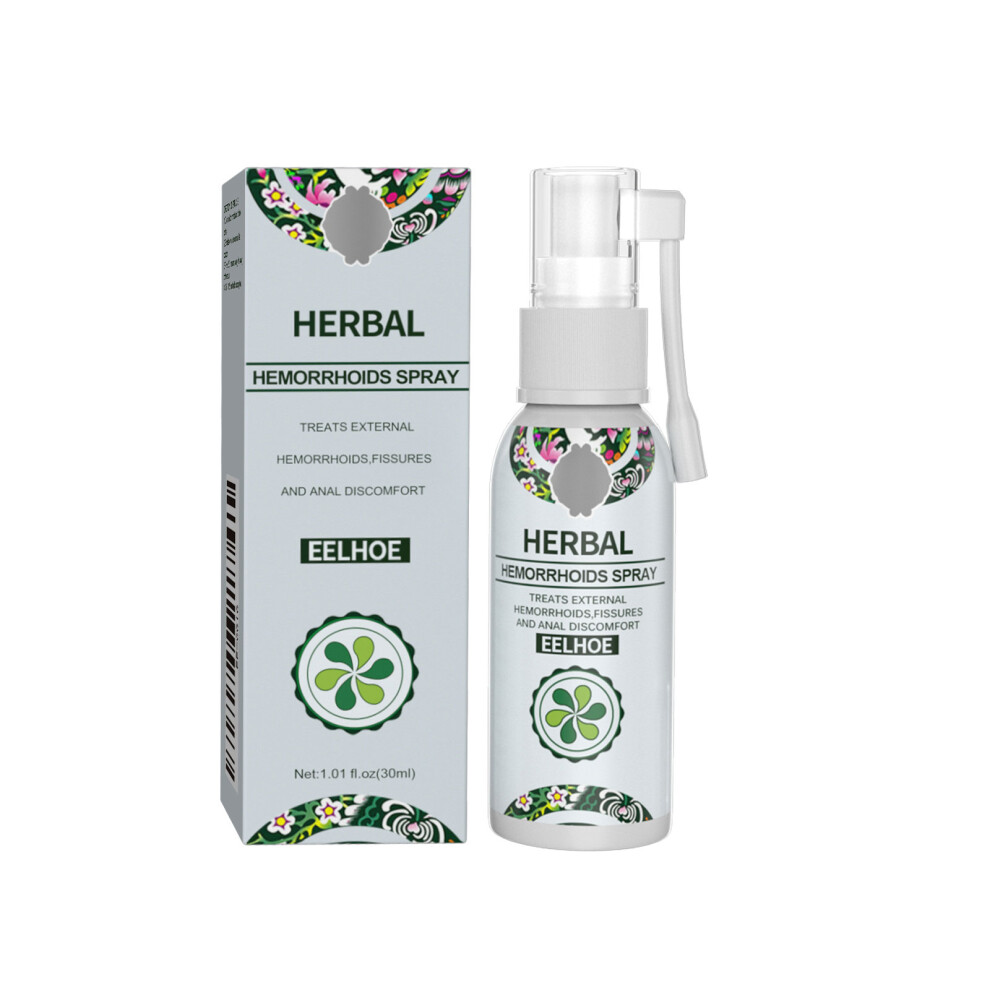 Hemorrhoid Care Spray 30ml Herbal Hemorrhoid Treatment Cleansing Solution for Pain Relief