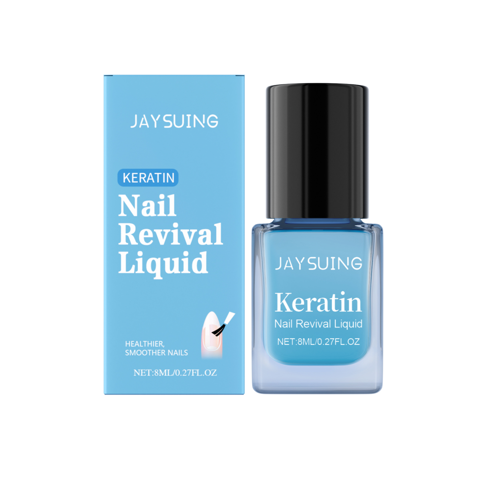 Nail Revival Liquid 8ml Vitamin E Moisturizing Nail Strengthener for Nail Cracking Delamination Rough Nails
