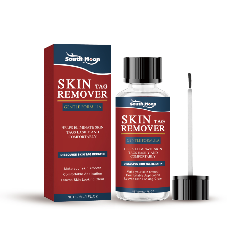 Fast-Acting Skin Tag Remover Skin Care Solution 30ml Wart Corn Remover with Glycolic Acid