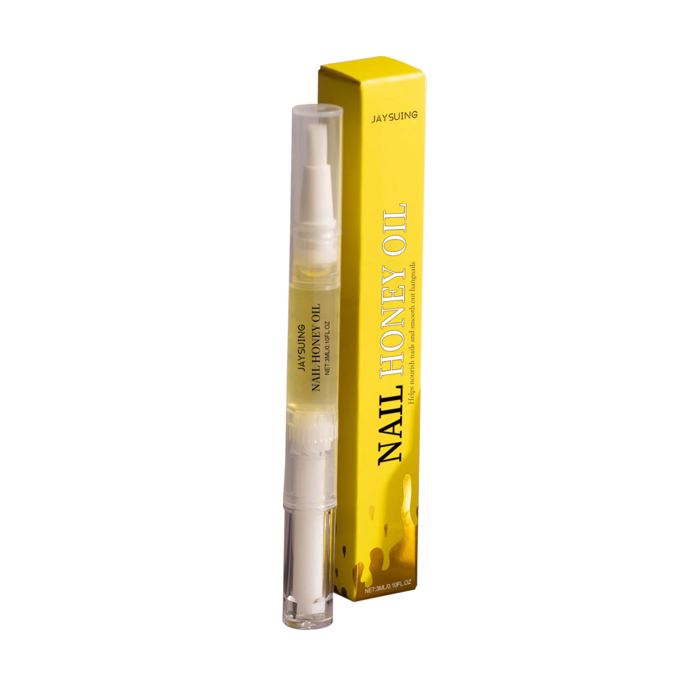 3ml Honey Nail Care Oil Nourishing Cuticle Softener Nail Treatment for Nail Growth, Strength