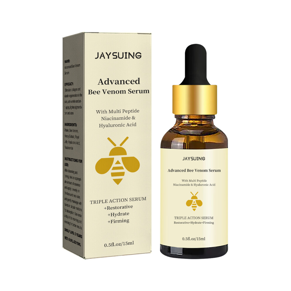 Bee Venom Serum 15ml Anti-Wrinkle Essence Anti-aging Serum Moisturize and Firm Face Skin