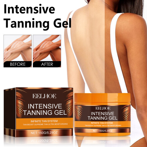 150g Intensive Tanning Accelerator Gel Browning Tan Accelerator for Beach Sunbathing 1