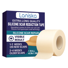 Silicone Scar Reduction Tape Medical Grade Silicone Scar Sheet for Keloid Hypertrophic Scars Post Surgery Repair